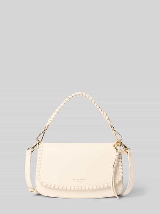 Seidenfelt Manufaktur Handtasche mit Label-Detail Modell LILJENDAL in Beige, Gr&ouml;&szlig;e 1