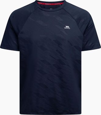 Trespass Mens Trespass Mens Trillon Short-Sleeved Jersey - Navy - Size: 40