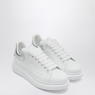 Alexander McQueen Alexander Mc Queen Oversize Sneakers White/Silver Croc