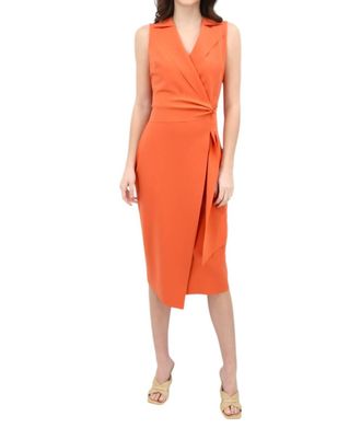 La Petite Robe Di Chiara Boni Masu Dress In Orange Blush