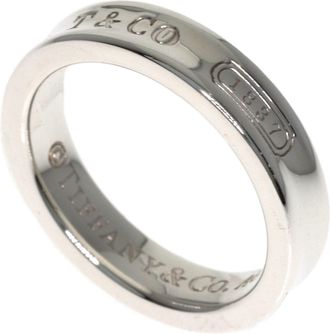 Tiffany & Co. Silver Band Ring (Pre-Owned)