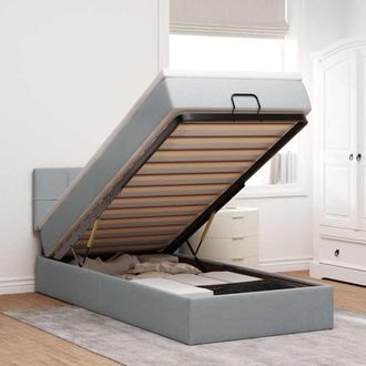 vidaXL Set De Comedor Para Jard&iacute;n 7 Pzas Cojines Rat&aacute;n Sint&eacute;tico Gris Vidaxl