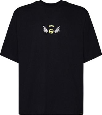 Barrow graphic print t-shirt - unisex - Cotton - L - Black