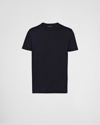 Prada Three Pack Cotton Jersey T-Shirts