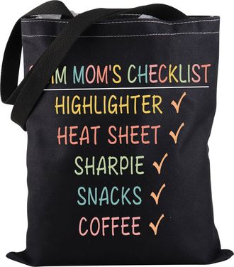 Generic Swim Mom Tote Bag Swims Mom Checklist Tote Bag Swim Competition Tote Bag Swimmer Gift (Swims Mom TOTE)