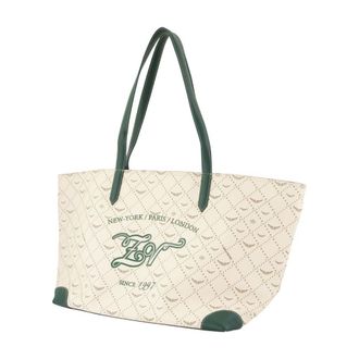 Zadig&Voltaire Womens Xl Monogram Tennis Shopper Bag - Zadig & Voltaire Synthetic White Totes-Shopping-Bags