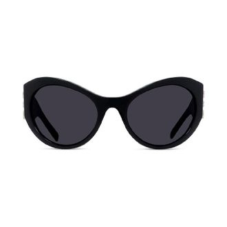 Givenchy GV40073I01A Gold-Tone Frame Sunglasses - Black