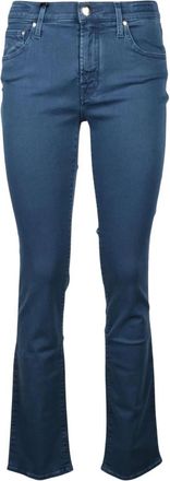 Jacob Cohen Boot-cut Jeans - Dames - Bootcut Jeans - Blauw - W26 - Katoen - Jeans