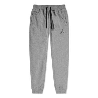 Air Jordan Classic Flying Drawstring Bundle Feet Sports Pants Mens Grey DA9858-091