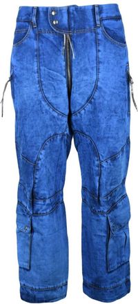 Vivienne Westwood Chap Track Loose-fit Jeans - Heren - Loose Fit Jeans - Blauw - S - Katoen - Jeans