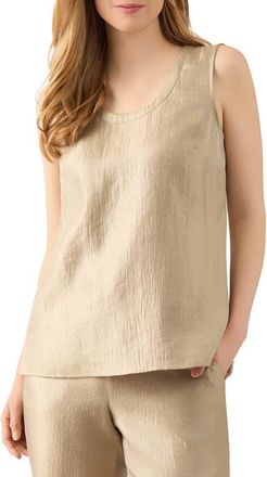Kasper Scoop Neck Tank in Hazlewood at Nordstrom, Size Medium
