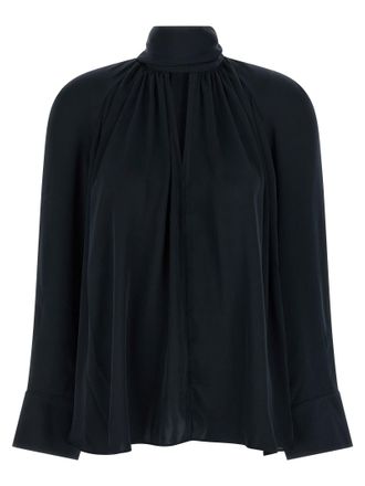 Rotate Drehen Sie die Bluse Satin Bow von Birger Christensen