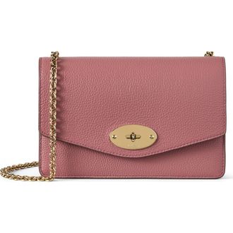 Mulberry Small Darley Leather Clutch in Pink Scrumpy at Nordstrom