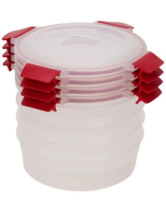 Joseph Joseph Nest Lock 8Pc Round Food Storage Container Set