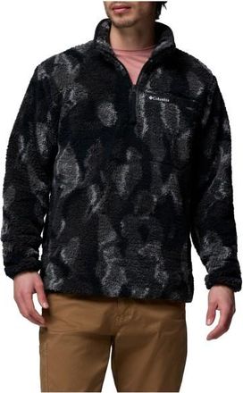Columbia Rugged Ridge High Pile Half Zip Fleecepullover f&uuml;r Herren | schwarz