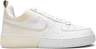 Nike Air Force 1 React sneakers - unisex - Calf Leather/Rubber/Fabric/Fabric - 6 - White