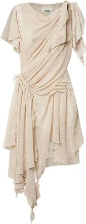 Isabel Marant Isabel Marant, Short Dresses, female, Beige, Size: M Trysha Dress