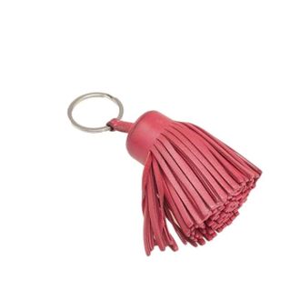 Herm&egrave;s Pre-owned Accessories, female, Pink, Size: ONE SIZE Pre-owned Leather Key-holder