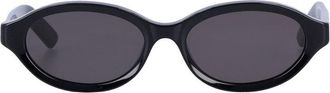 Retro Superfuture Parola Narrow Oval Frame Sunglasses