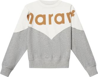 Isabel Marant Houston Sweatshirt - Dames - Sweatshirts - Grijs - S - Katoen - Hoodies & sweatvesten