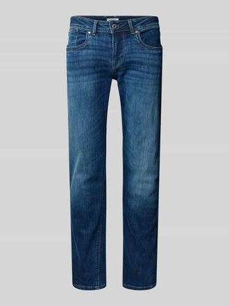 Pepe Jeans London Slim Fit Jeans aus Baumwoll-Mix Modell Hatch in Jeansblau, Gr&ouml;&szlig;e 38/32