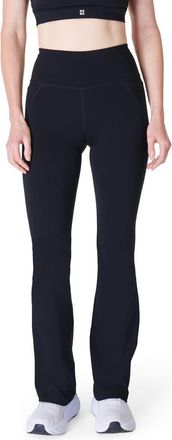 Sweaty Betty Power Workout Flare Leggings in Black at Nordstrom, Size X-Small