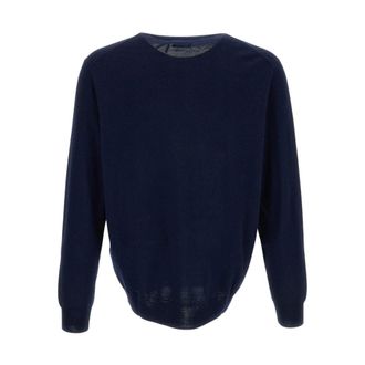Polo Ralph Lauren Truien & Vesten, Heren, Blauw, XL, Wol, Wasbaar Merinowol Trui