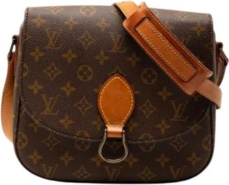 Louis Vuitton Pre-owned Cross Body Bags, female, Brown, Size: ONE SIZE Pre-owned The Saint Cloud