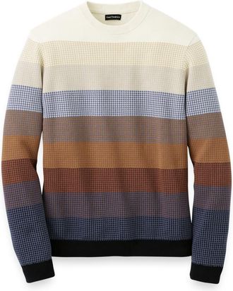 Paul Fredrick Cotton Crewneck Sweater
