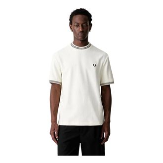 Fred Perry Uomo, Top, Bianco, 2Xl, new