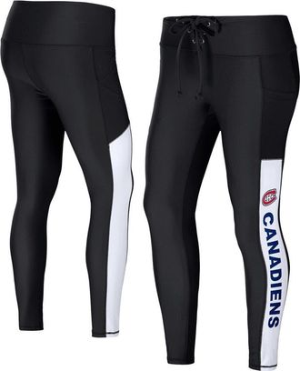 WEAR by Erin Andrews Womens WEAR by Erin Andrews Black Montreal Canadiens Leggings at Nordstrom, Size X-Large