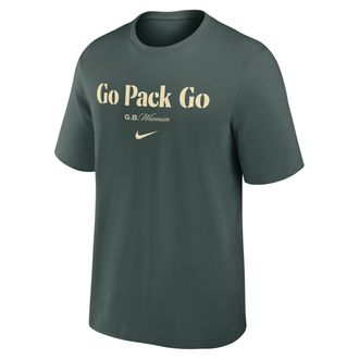 Nike Green Bay Packers Rivalries Collection Primary Nike Mens Dri-FIT NFL T-Shirt in Green | 02OZ33X7T-N1U