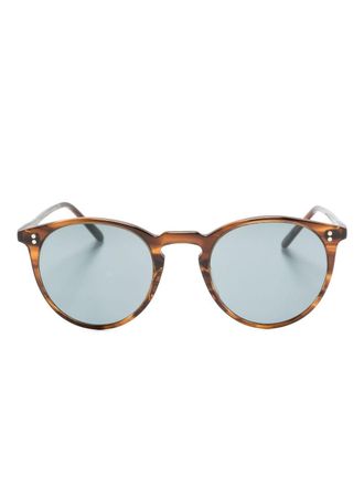 Oliver Peoples Occhiali da sole OMalley effetto sfumato - Marrone