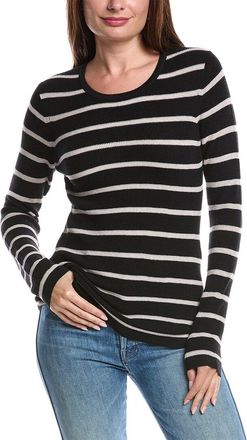 Forté Cashmere Thermal Cashmere-Blend Sweater