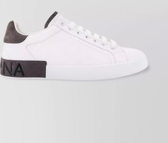 Dolce & Gabbana leather low-top sneakers