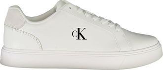 Calvin Klein Bianco Polyurethaan Heren Sneaker