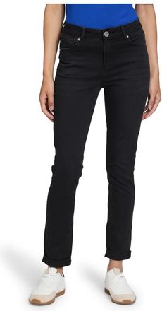 Betty Barclay Jeans, Dames, Zwart, S, Slim Fit Jeans Sunny met Wassing