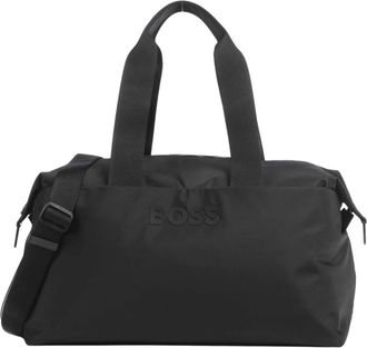 HUGO BOSS Catch 3.0 Holdall - Heren - Tassen - Zwart - Maat: ONE Size Zijde
