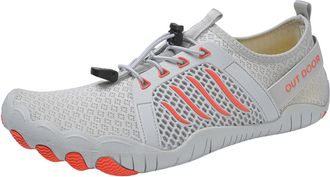 Generic Running Shoes Mens Sneakers for Men Mens Sports Shoes, Fashionable Color-Blocked Couple Style, Quick-Drying Grey