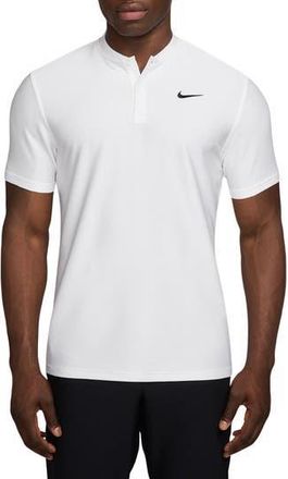 Nike Victory Henley Golf Polo in White/Black at Nordstrom Rack, Size Xx-Large