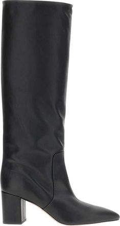 PARIS TEXAS Black High-knee Boots