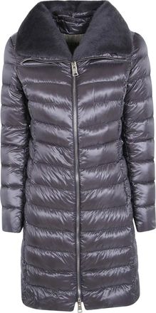 Herno Jassen, Dames, Grijs, XL, Down Coats