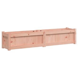 Berkfield Home Garden Planter 150x31x31 cm Solid Wood Douglas in Light Brown | Size: 150 x 31 x 31 cm