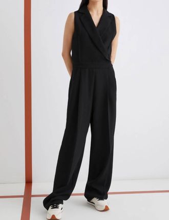 Marella Sleeveless Jumpsuit In Black