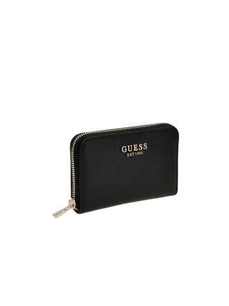 Guess Womens Wallet Black Polyurethane Bags