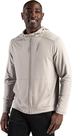 Clique Dash Recycled Mens Full Zip Hooded Sweatshirt