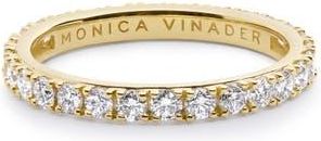 Monica Vinader Lab Grown Diamond Eternity Ring in 14Kt Solid Gold/lab Dia at Nordstrom, Size 6.75