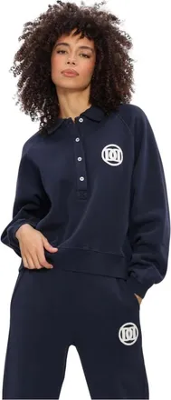 Deblon Sports Hoodies & sweatvesten, Dames, Blauw, S, Lotte Sweater