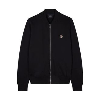 Paul Smith Zebra Bomber - male - PS By Paul Smith - Light Jackets - Black - XL - Jackets