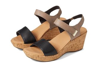 Naot Summer Womens Shoes Soft Black Leather/Soft Stone Leather : EU 41 (US Womens 10) M